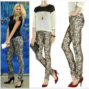 Isabel Marant leopard corduroy pants